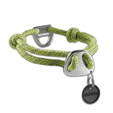 Ruffwear Knot-A-Collar Rope Dog Collar - GREEN L